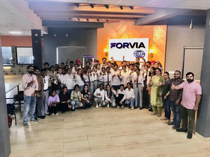 BBA students of the Department of Management, USMS, visited Hella India Lighting Ltd., Derabassi, where they gained valuable industrial exposure and practical insights into manufacturing processes, production techniques, and overall organizational operations, enhancing their understanding of real-world business practices. (19.09.2025)