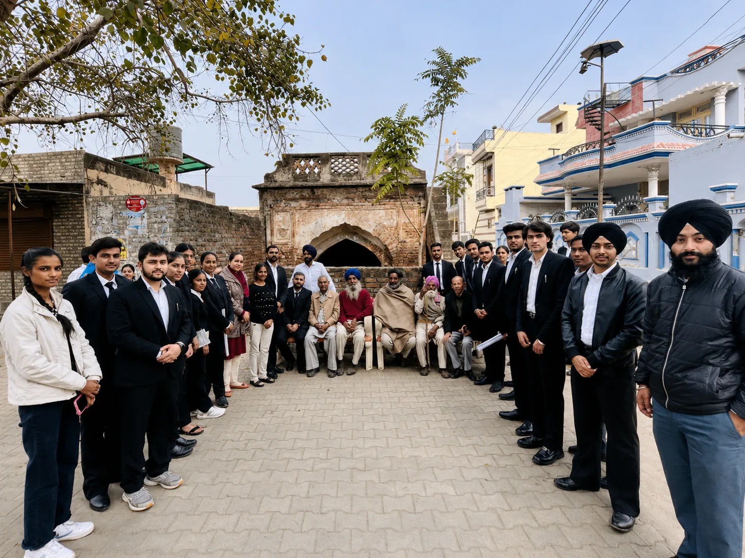 LEGAL AID DRIVE-The Legal Aid Drive in the village aimed to spread legal awareness among rural residents regarding their rights and available legal remedies. It encouraged community participation and promoted access to justice through legal education and assistance.