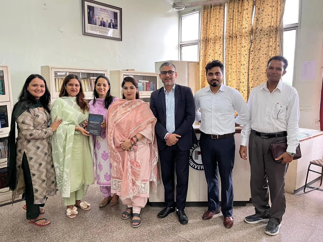 BOOK PUBLICATION-The faculty member of the Law Department has published books on legal subjects, contributing significantly to legal education and research. Their publications reflect academic excellence and promote advanced legal scholarship among students and researchers.