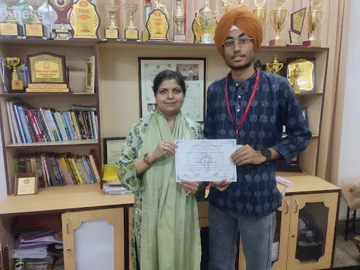 Presented a research paper titled “The Politics of Virtue, Power, Knowledge and Moral Manipulation in Plato’s Protagoras” at a Three-Day International Symposium organized by Naad Pargaas, Sri Amritsar, held in Srinagar, Jammu & Kashmir. His insightful presentation received appreciation from distinguished academicians and the Dean, bringing recognition to the University School of Social Sciences.